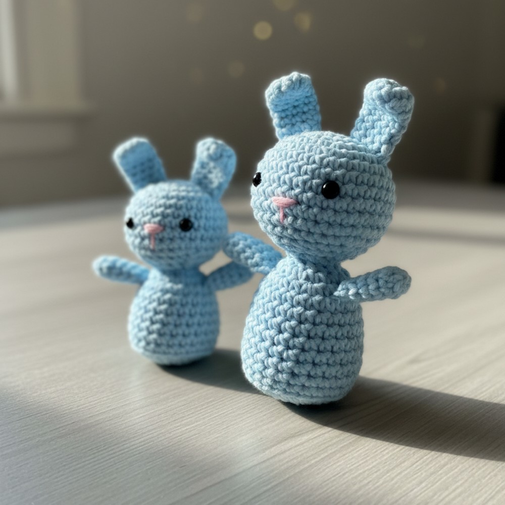 Clever Crochet Desk Bunny Pattern to Organize and Beautify