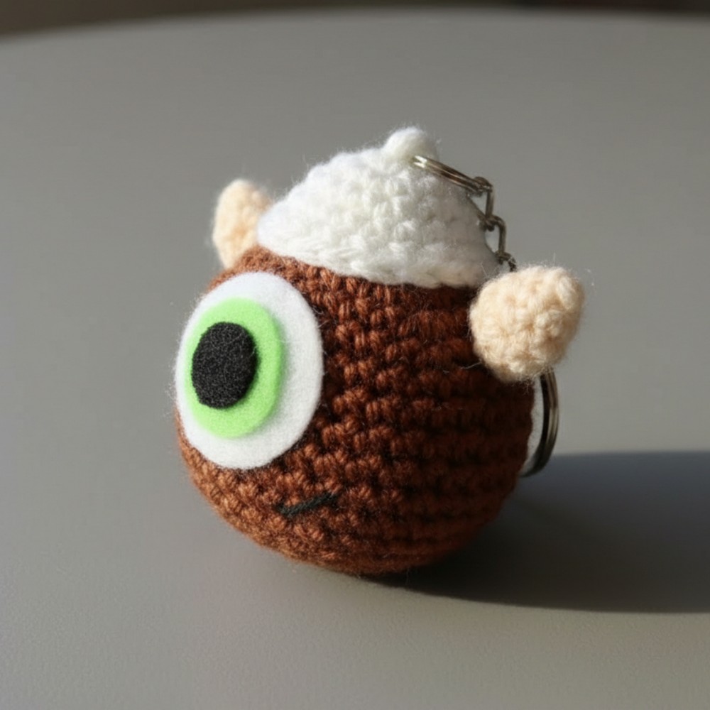 Whimsical Crochet Mike Wazowski Pattern You’ll Want to Try