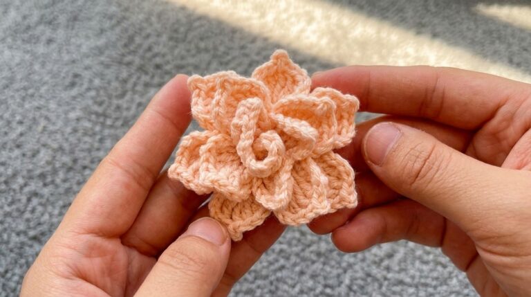 Free Crochet Jasmine Flower Pattern to Beautify Accessories