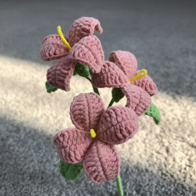 Free Crochet Flower Pattern to Add Beauty In Projects