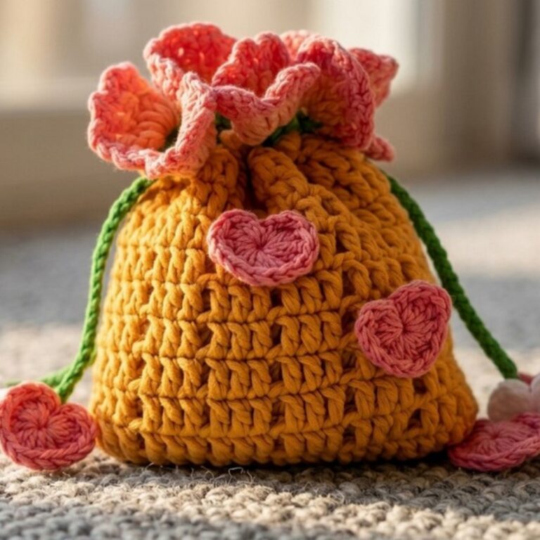 Fun Free Crochet Mini Pouch Pattern You’ll Adore