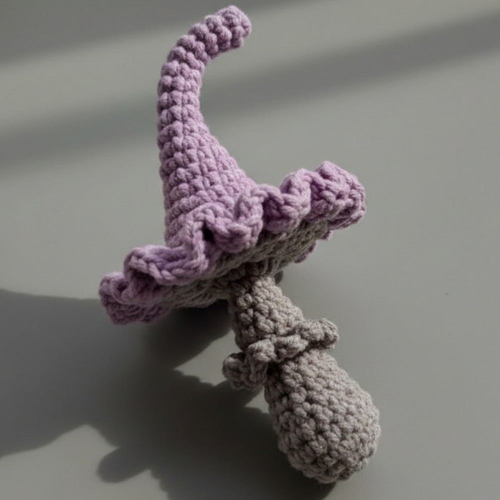 Cozy Crochet Mushroom Keychain Pattern to Protect Your Keys