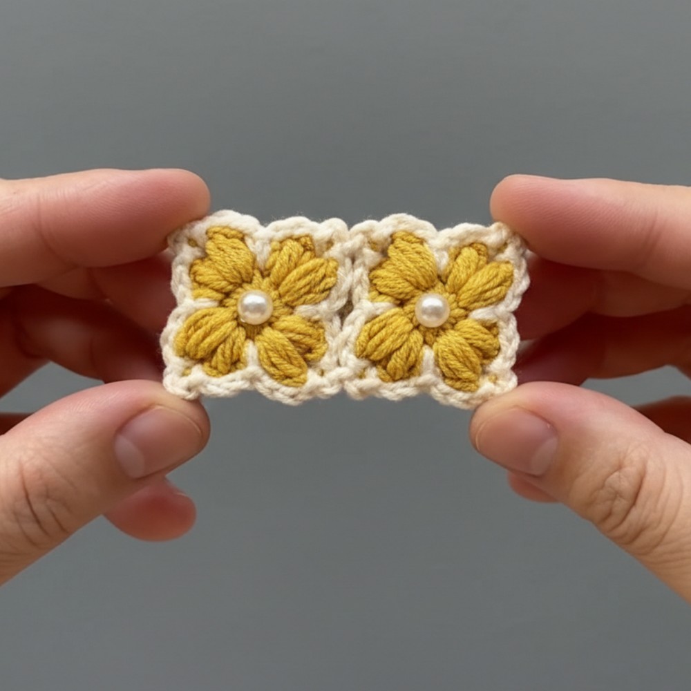 Quick Crochet Flower Hairpin Pattern for Instant Style Boost