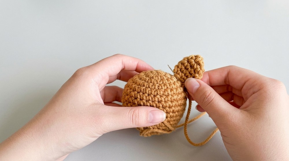 How to Cute Crochet PIG Keychain Pattern for Handmade Gifts 