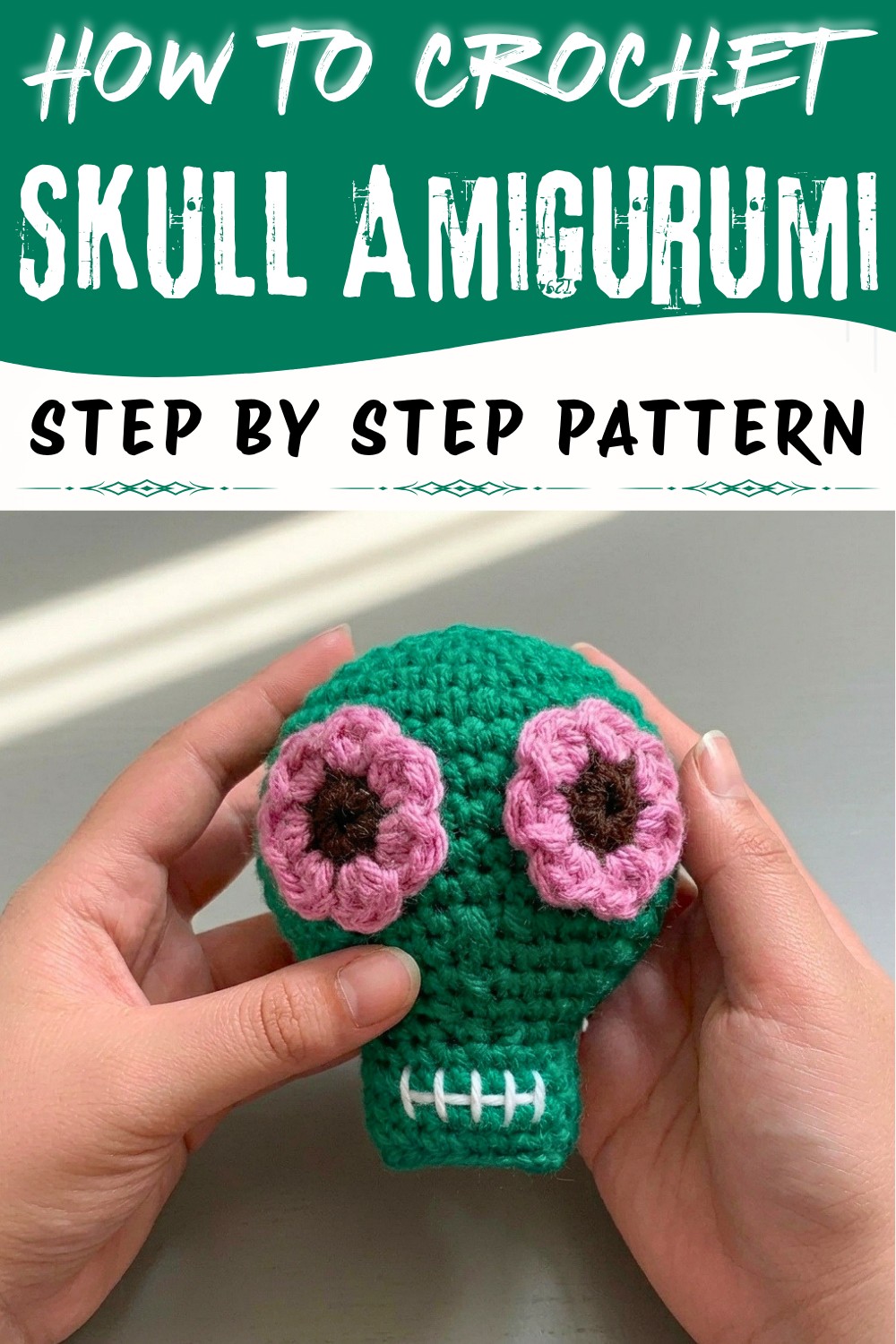 How to Easy Crochet Skull Amigurumi Pattern for Halloween Fun