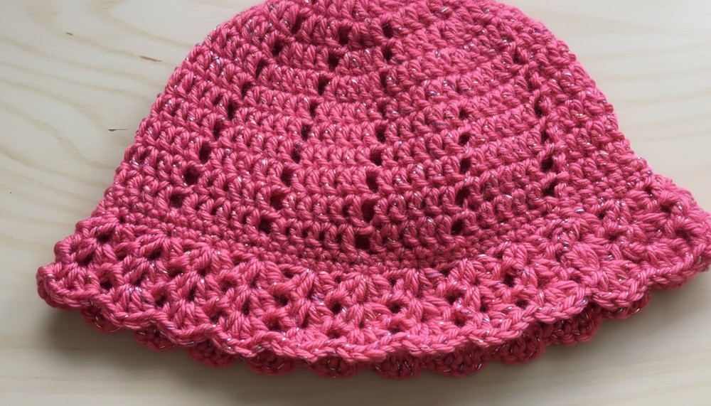 Cute Crochet Summer Hat Pattern 6