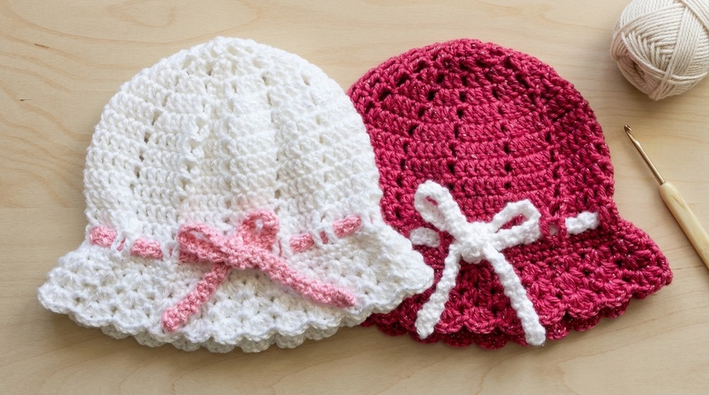 Cute Crochet Summer Hat Pattern 8