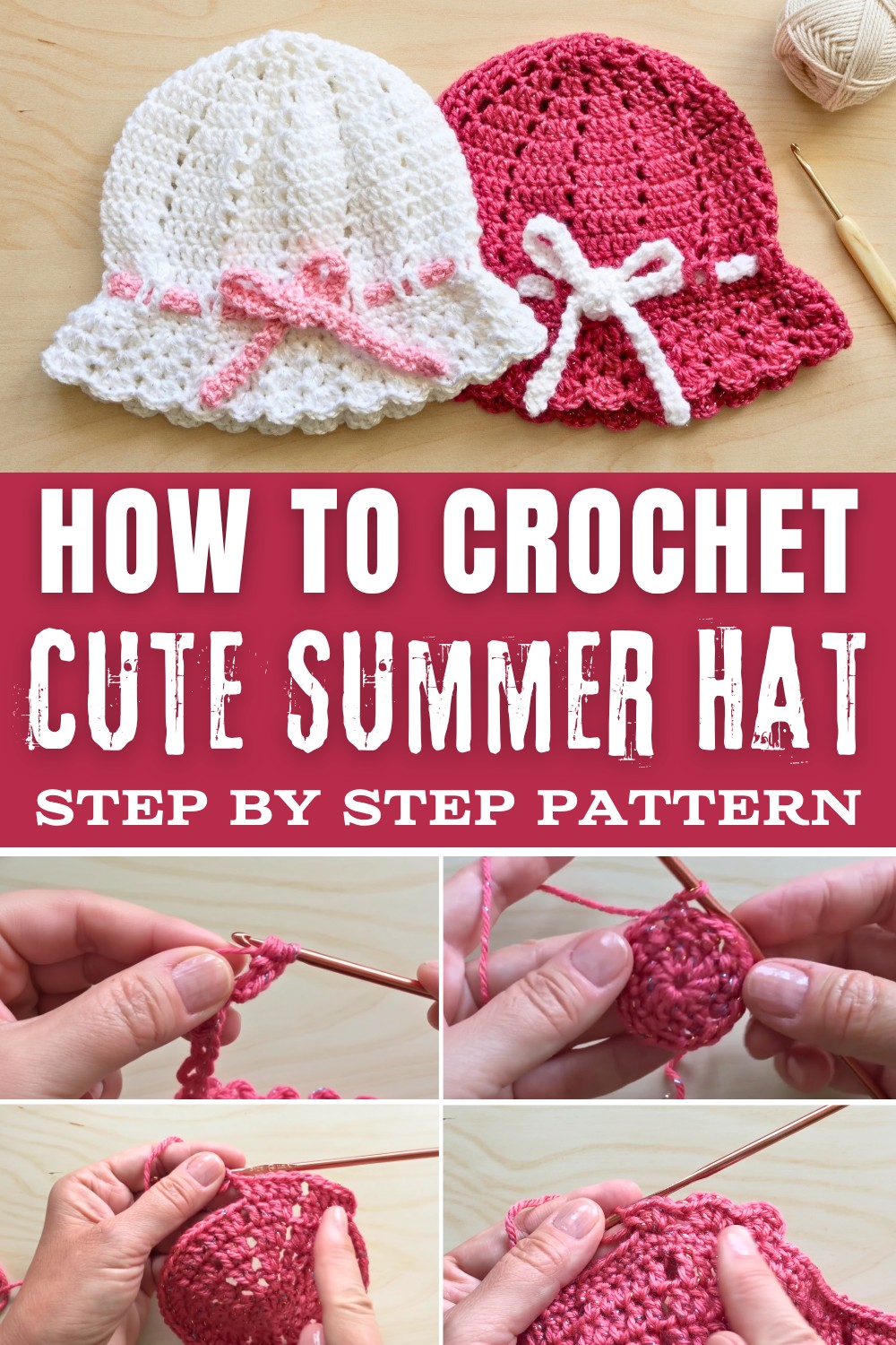 Cute Crochet Summer Hat Pattern