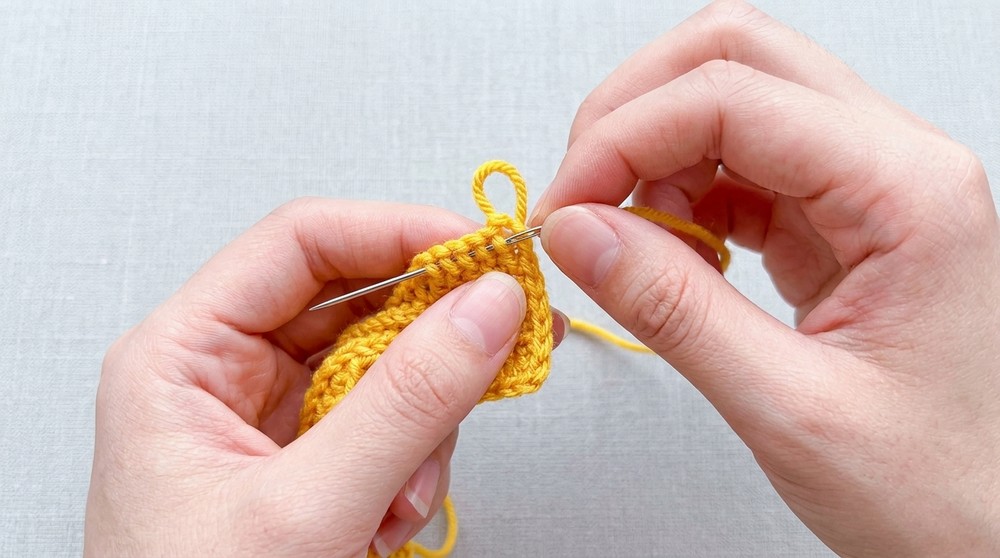 Easy Free Crochet Kitty Bow Keychain Pattern for Your Keys 