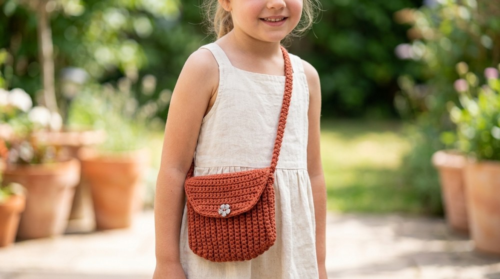 Free Crochet Cord Purse Pattern for Modern Style Look