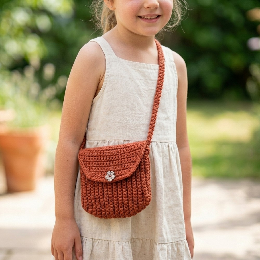Free Crochet Cord Purse Pattern for Modern Style Look