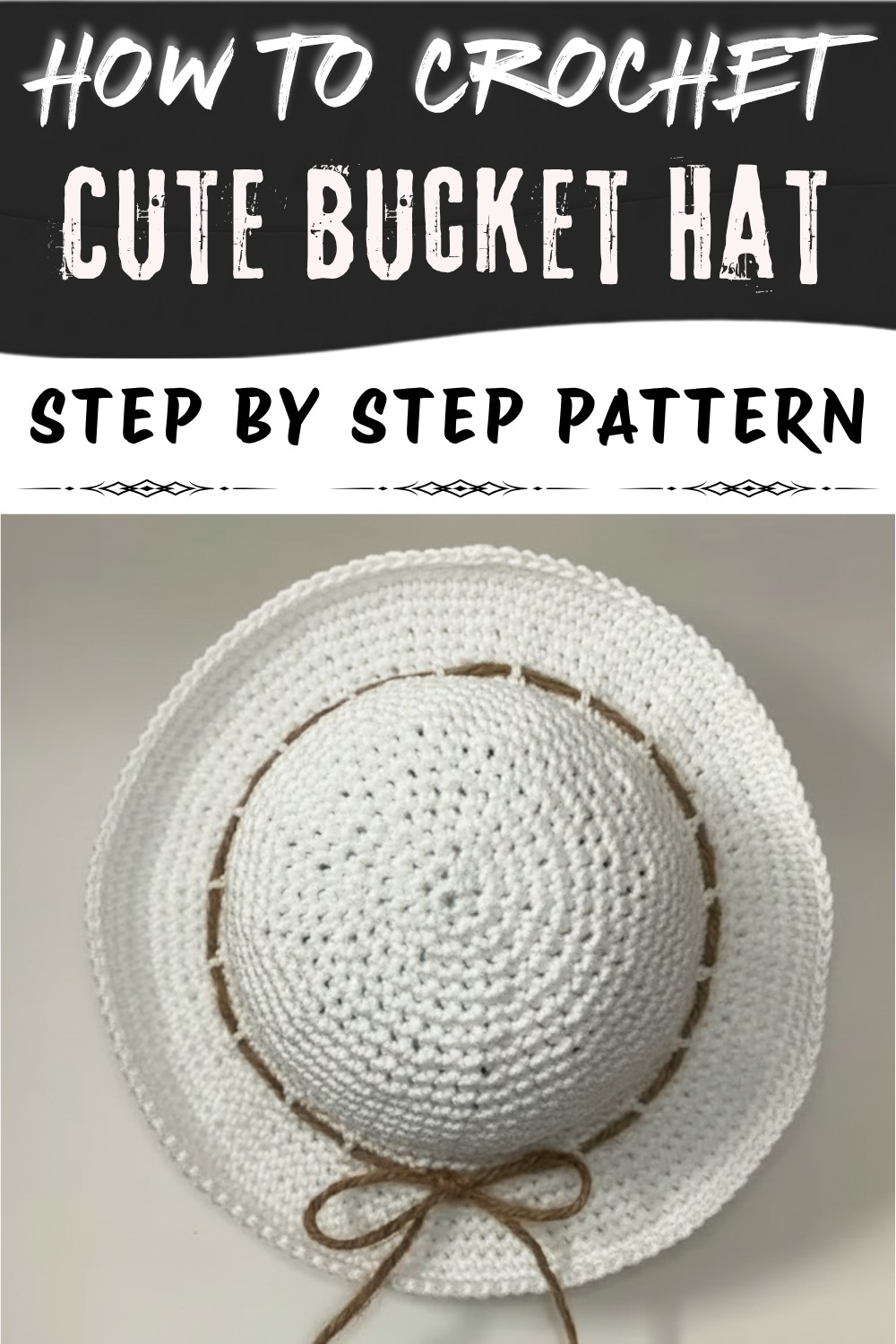 Free Cute Crochet Bucket Hat Pattern