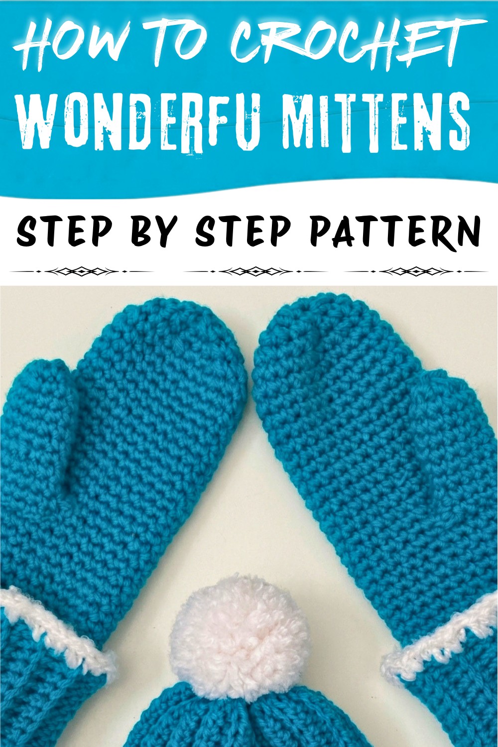 Free Wonderful Crochet Mittens Pattern