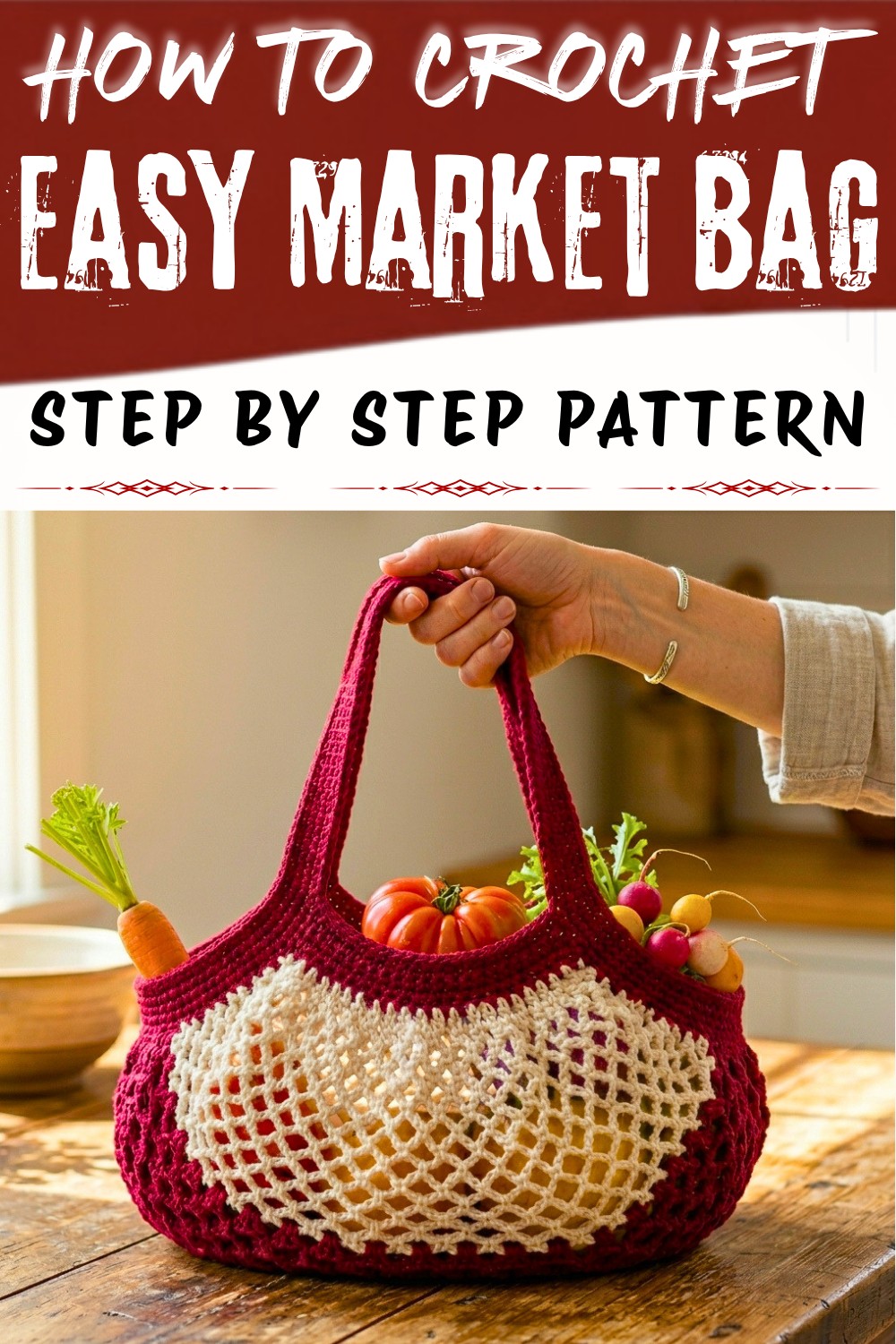 How to Free Crochet Market Bag Pattern for Everyday Errands