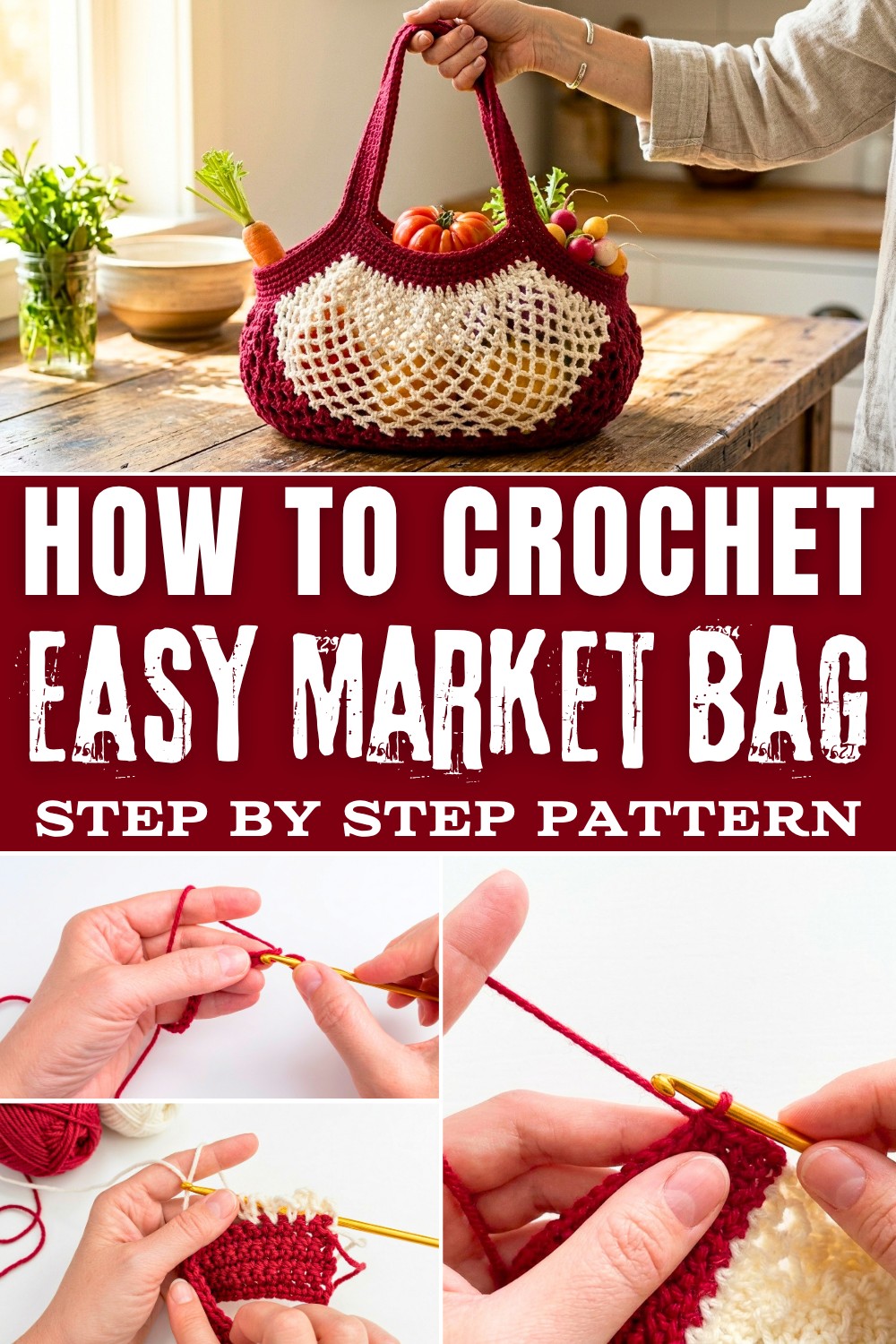 How to Free Crochet Market Bag Pattern for Everyday Errands