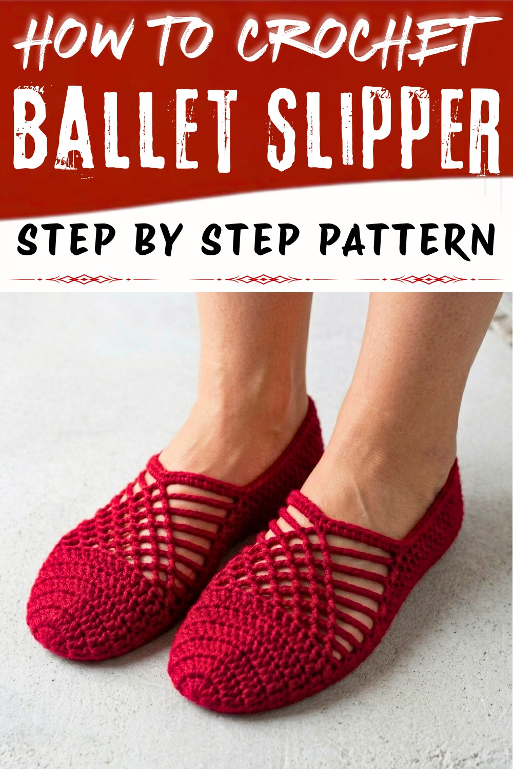 How to Modern Crochet Ballet Slipper Pattern for Trendy Wear