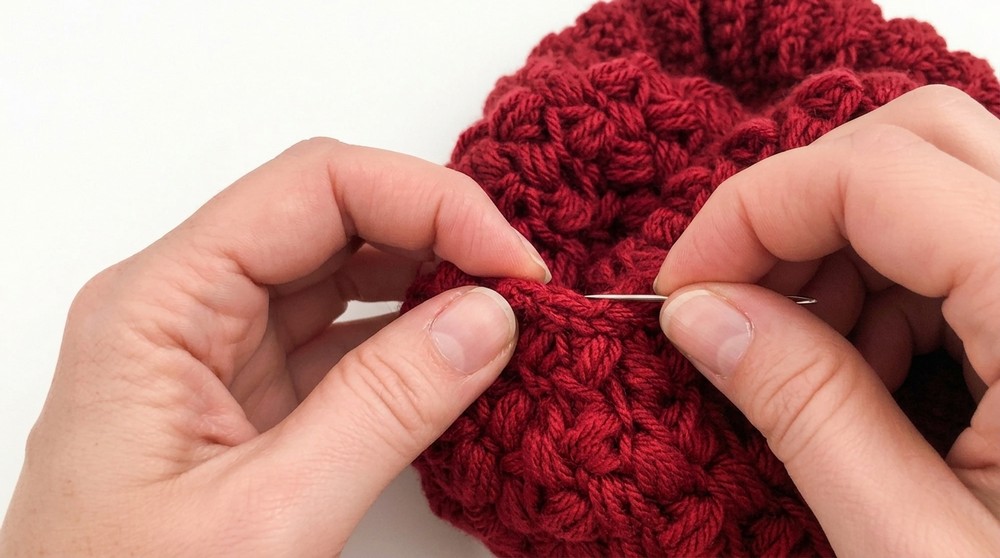 Quick Free Crochet Bean Stitch Beanie Pattern for Cozy Headwear 