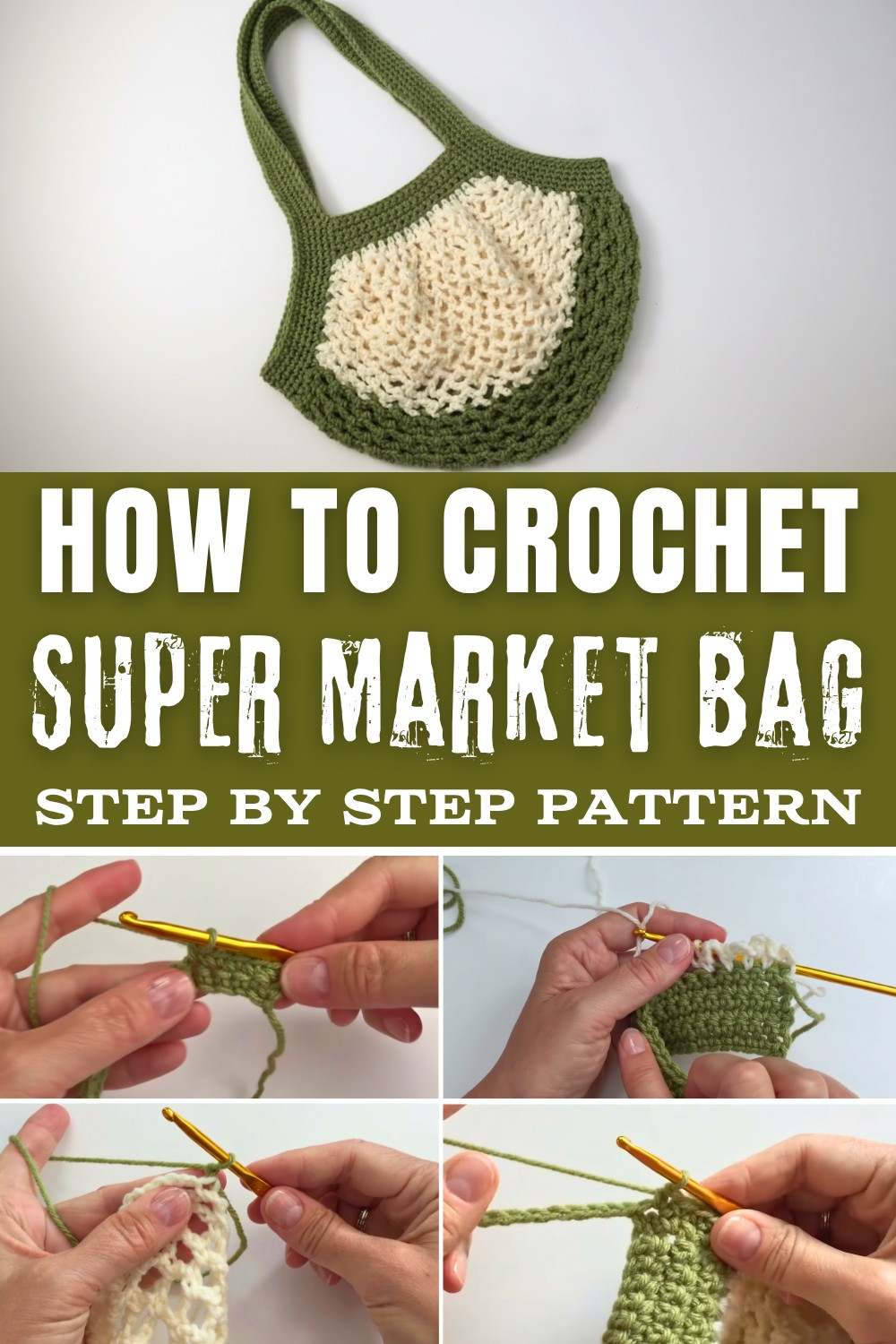 Super Crochet Market Bag Pattern