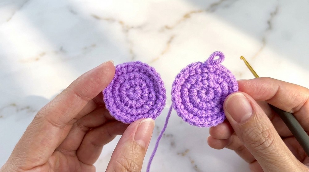 Amazing Crochet Flower Keychain Pattern 2