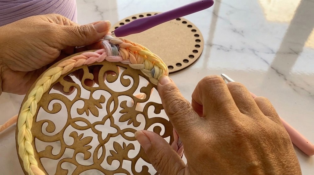 Beautiful Crochet Basket Pattern 2