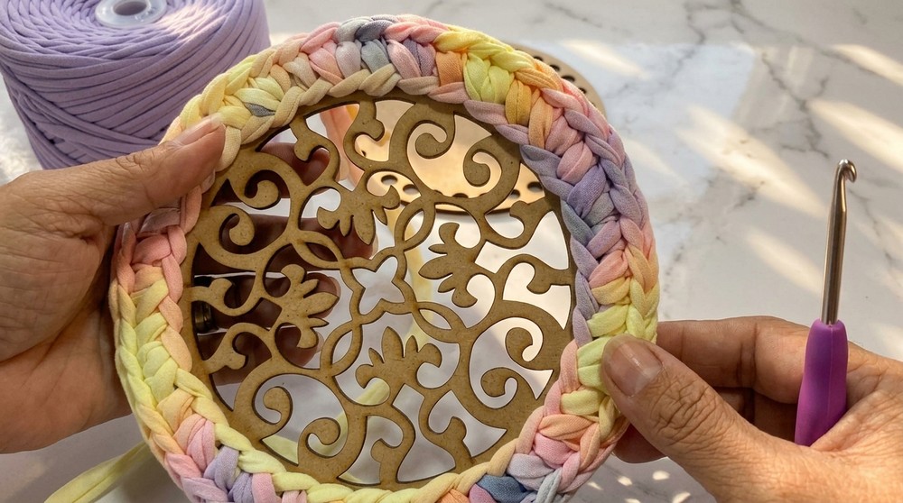 Beautiful Crochet Basket Pattern 3