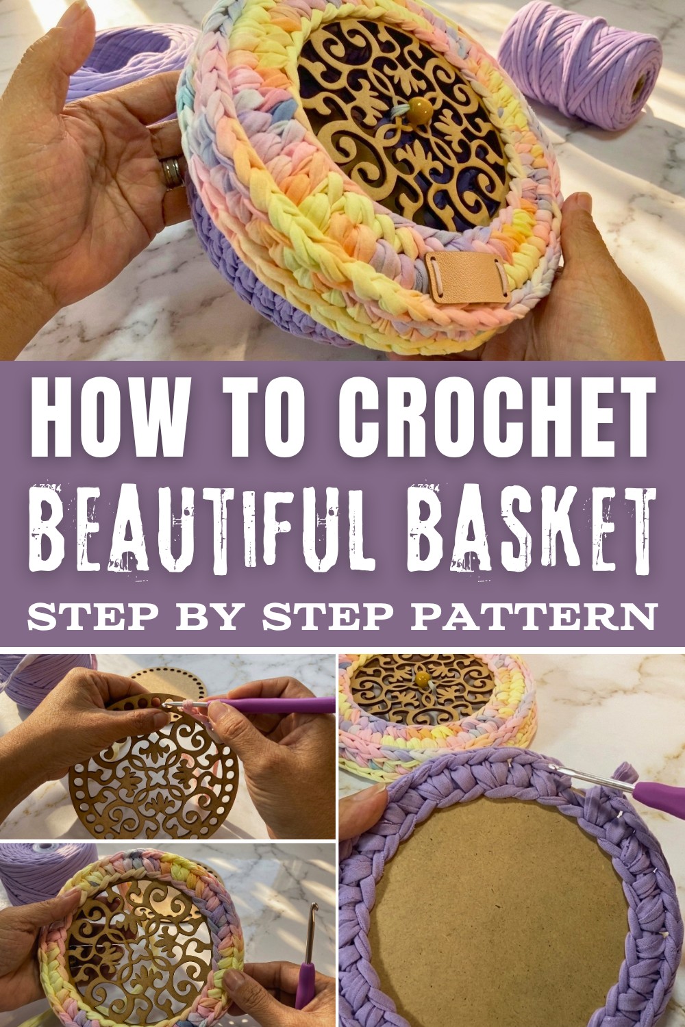 Beautiful Crochet Basket Pattern