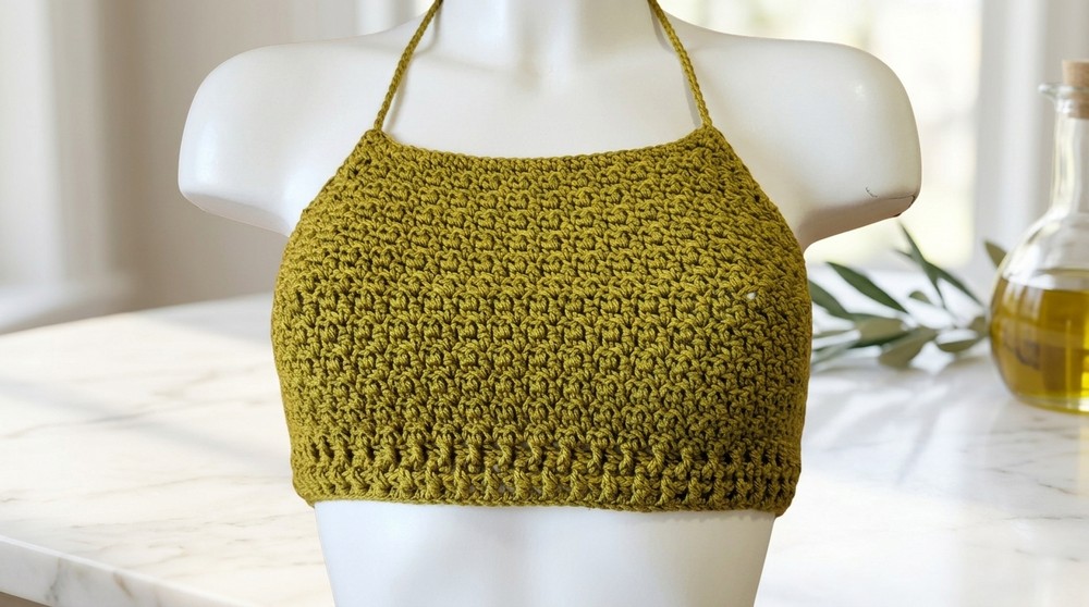 Beautiful Crochet Halter Top Pattern 5