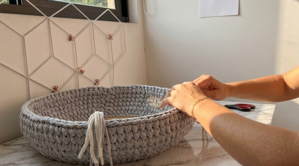 Beautiful Crochet Pet Bed Pattern 5