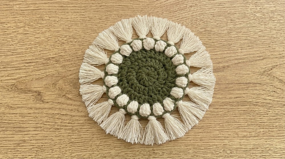 Crochet Boho Coaster Pattern to Personalize Your Table in Style 