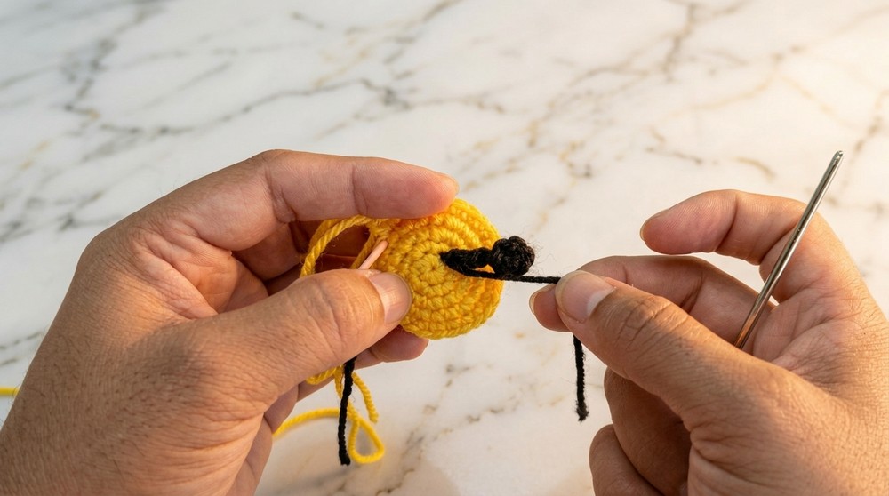 Crochet Bumblebee Amigurumi Pattern 3