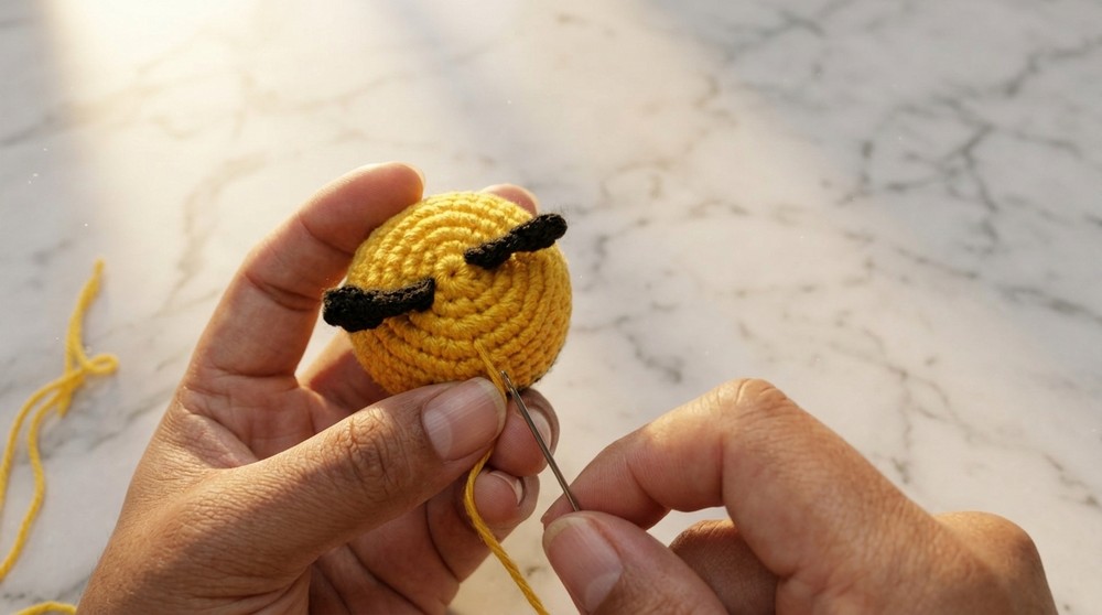 Crochet Bumblebee Amigurumi Pattern 5