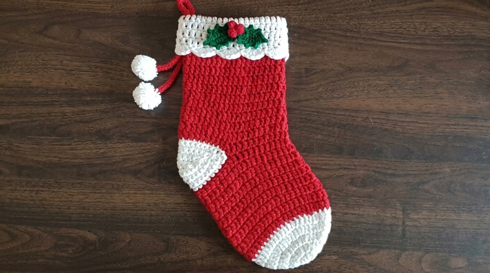 Crochet Christmas Stocking Pattern 5