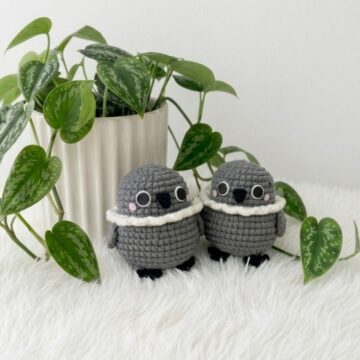 Crochet Grumpy Crow Amigurumi Pattern 6