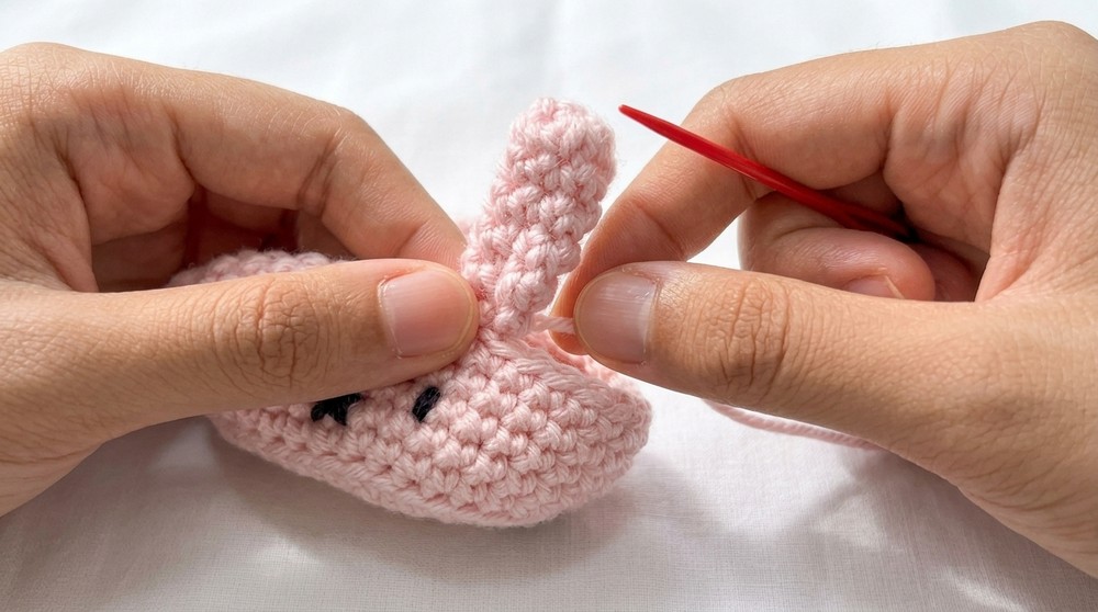 Crochet Miffy Basket Jewelry Holder Pattern for Jewelry & Décor