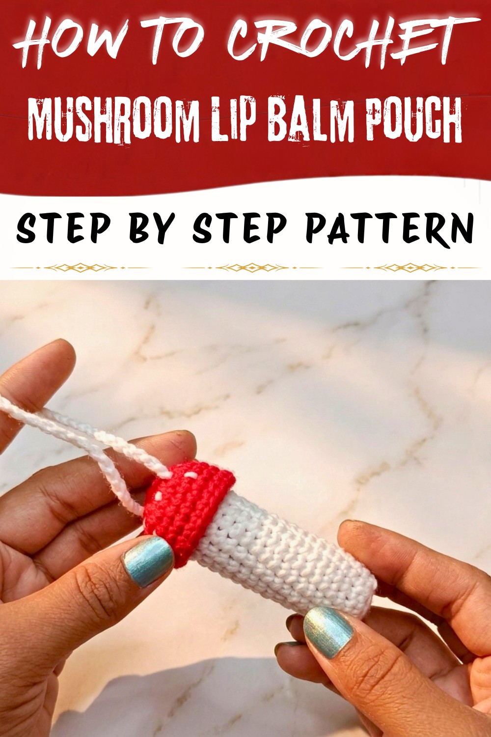 Crochet Mushroom Lip Balm Pouch Pattern (1)