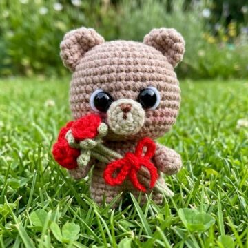 Crochet Teddy Bear Amigurumi Pattern 7