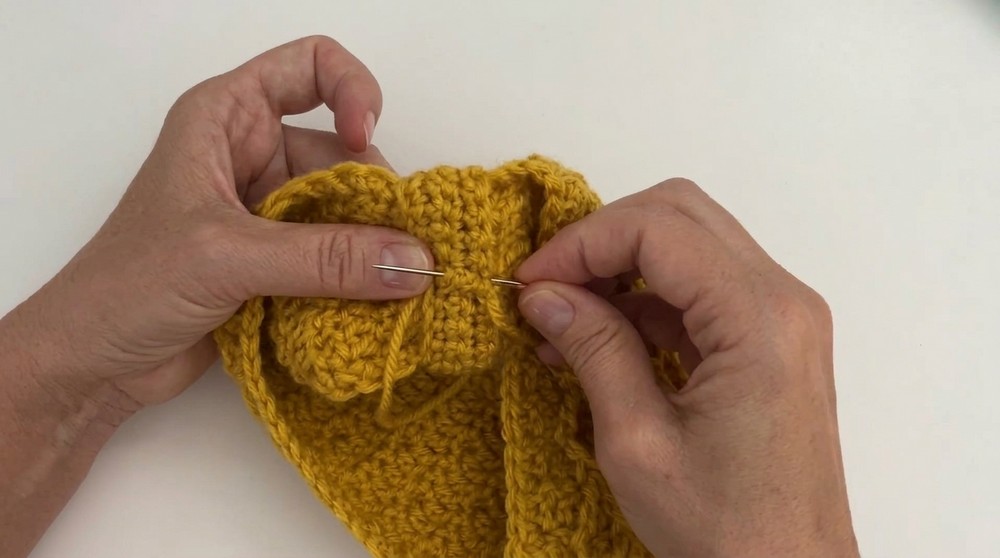 Cute Crochet Diamond Earband Pattern 5