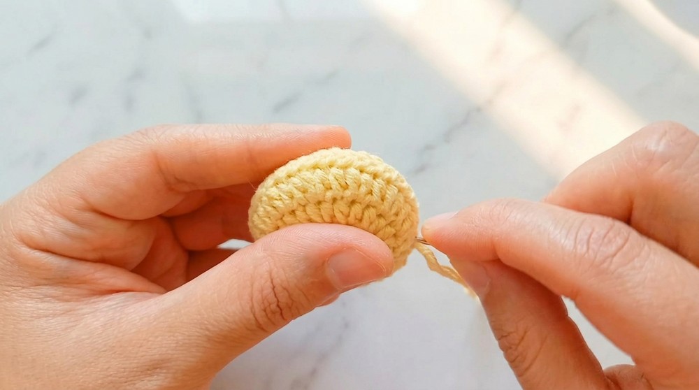 Cute Crochet Duck Keychain Pattern 4