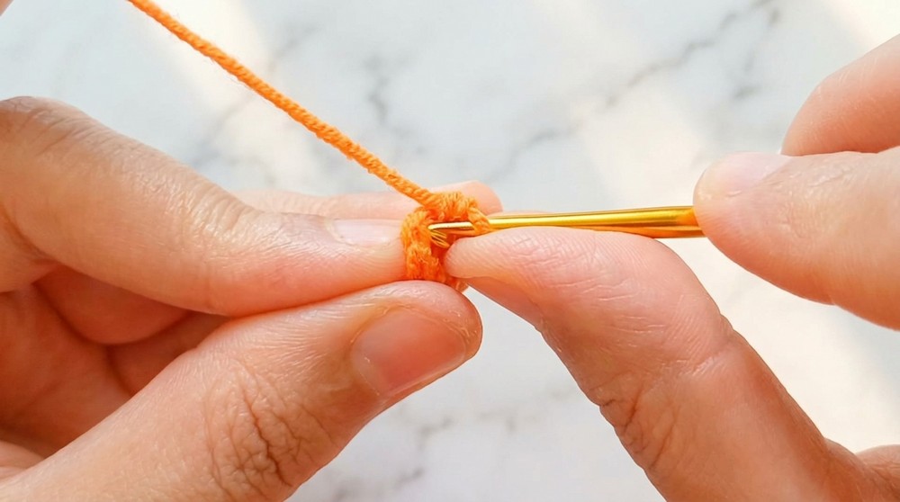 Cute Crochet Duck Keychain Pattern 5