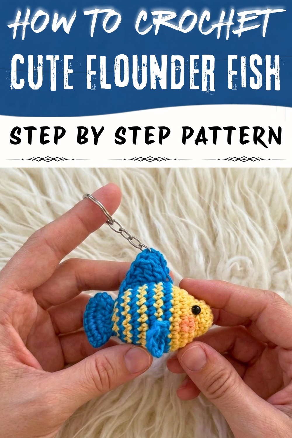 Cute Crochet Flounder Fish Pattern (1)