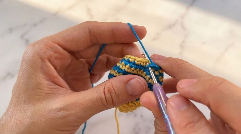 Cute Crochet Flounder Fish Pattern 4