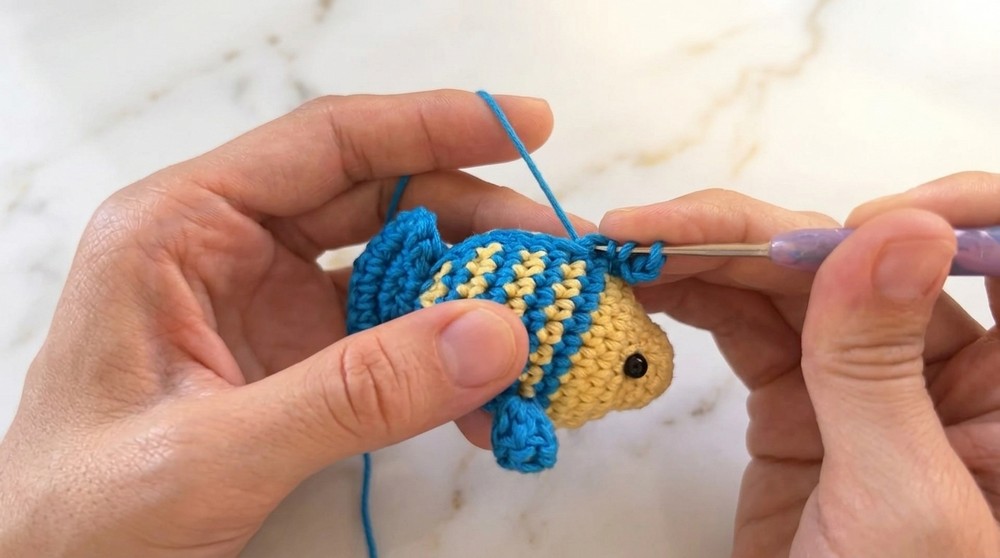 Cute Crochet Flounder Fish Pattern 5