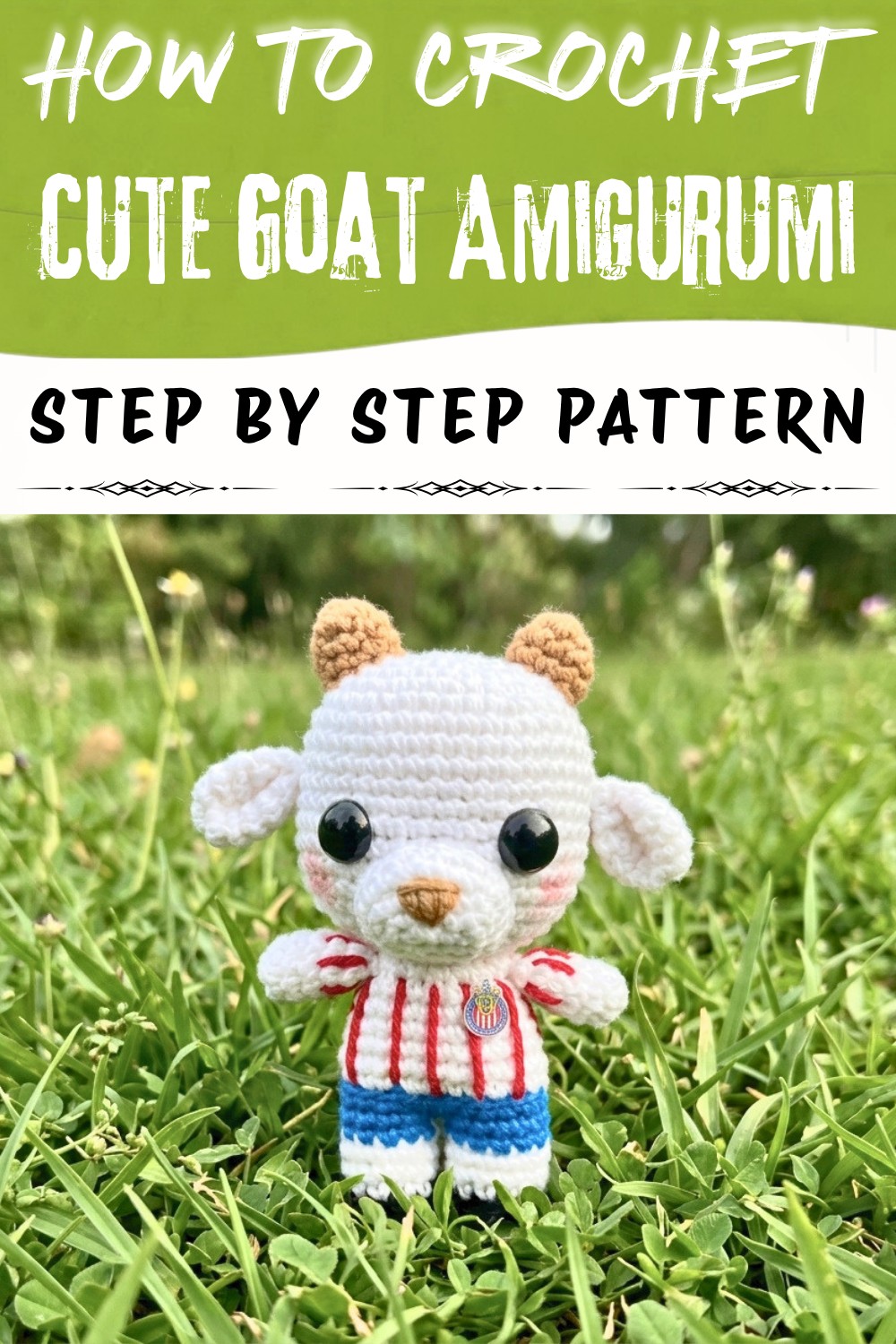 Cute Crochet Goat Amigurumi Pattern (1)