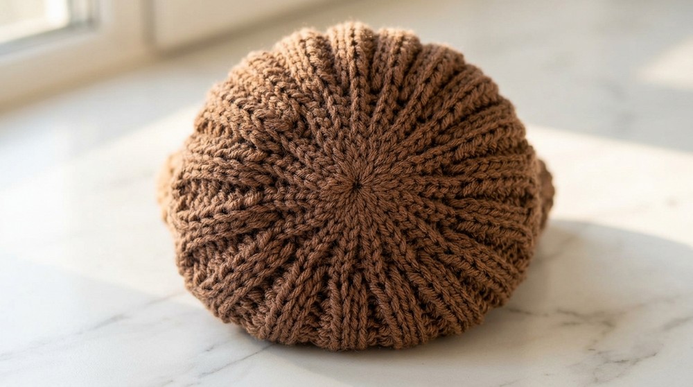 Cute Crochet Honeycomb Hat Pattern 4