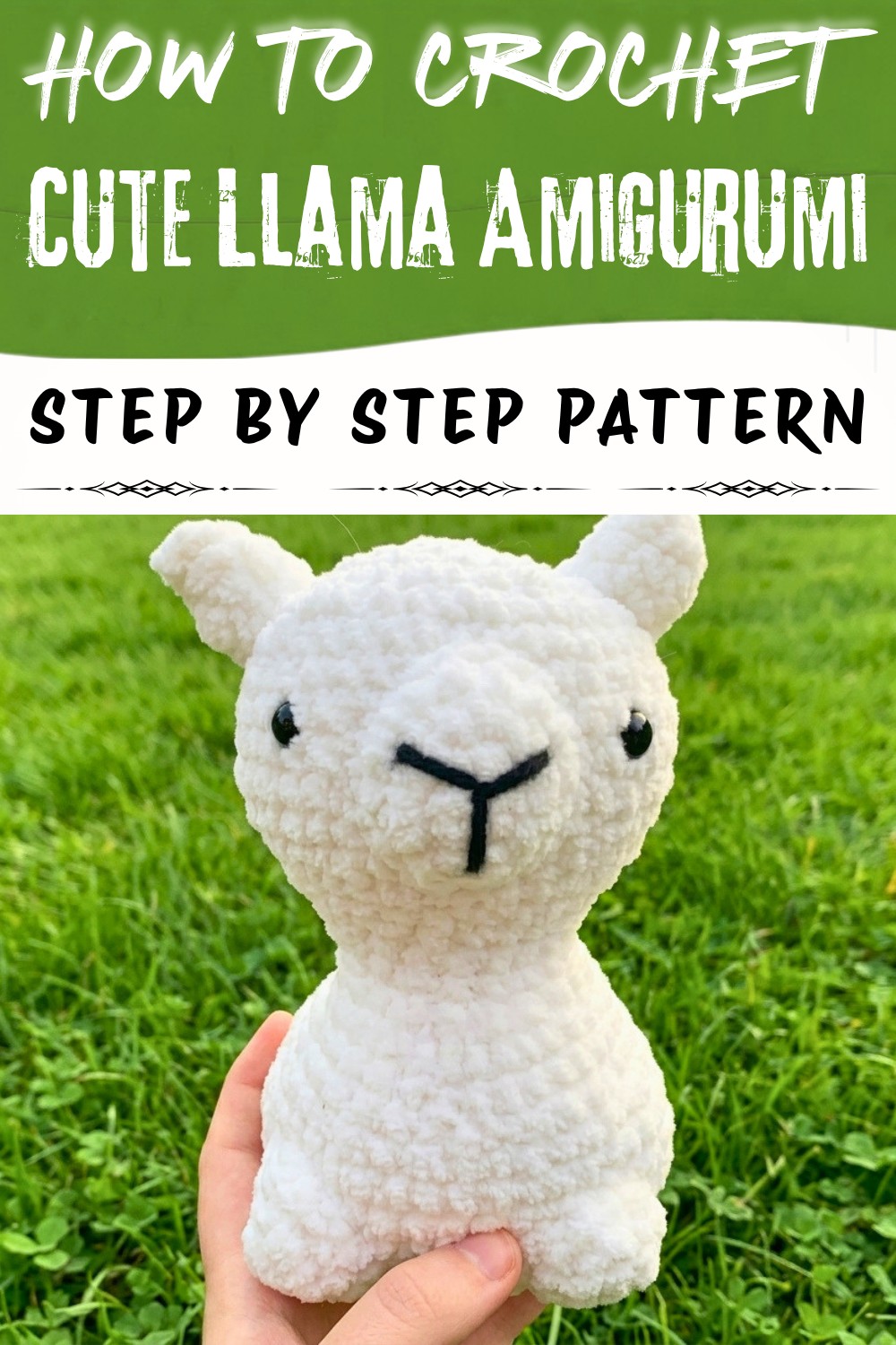 Cute Crochet Llama Amigurumi Pattern (1)