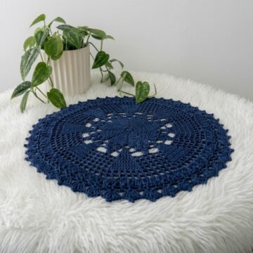 Doily Placemat Free Crochet Pattern For Stunning Table Decor