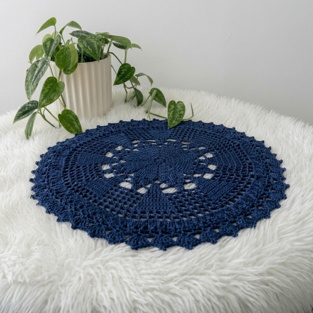 Doily Placemat Free Crochet Pattern For Stunning Table Decor