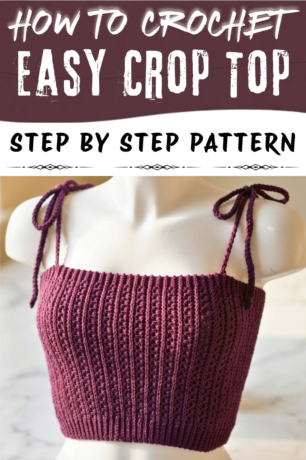 Easy Crochet Crop Top Pattern (1)