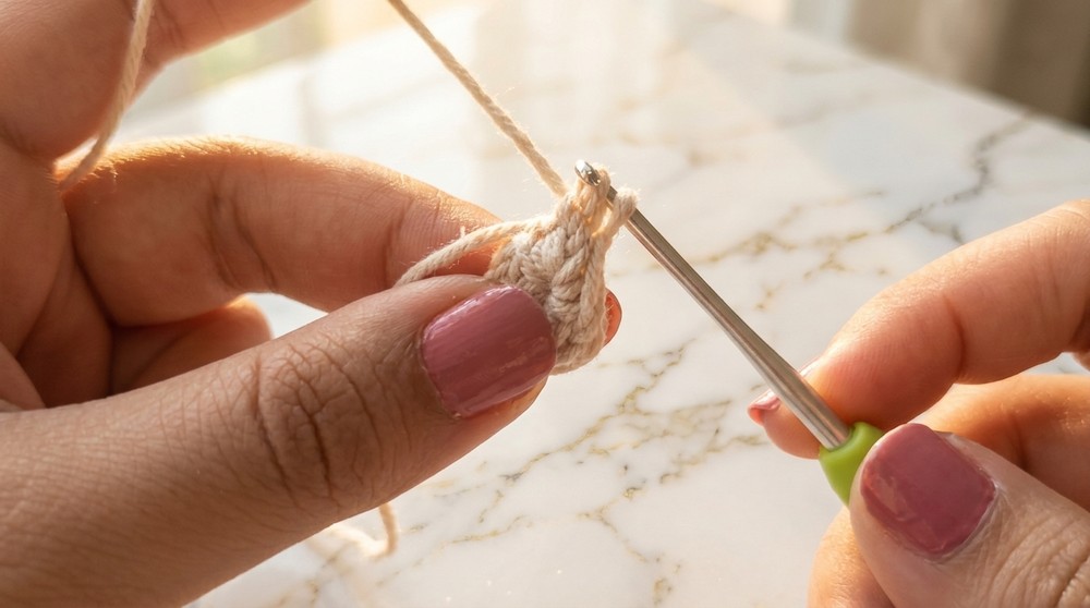 Easy Crochet Llama Key Cover Pattern 1