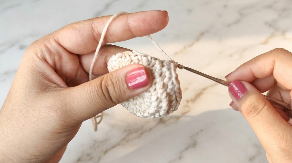 Easy Crochet Llama Key Cover Pattern 2
